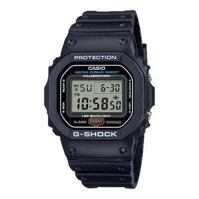 casio卡西欧小方块手表男gshock正品学生防水运动电子表DW-5600UE