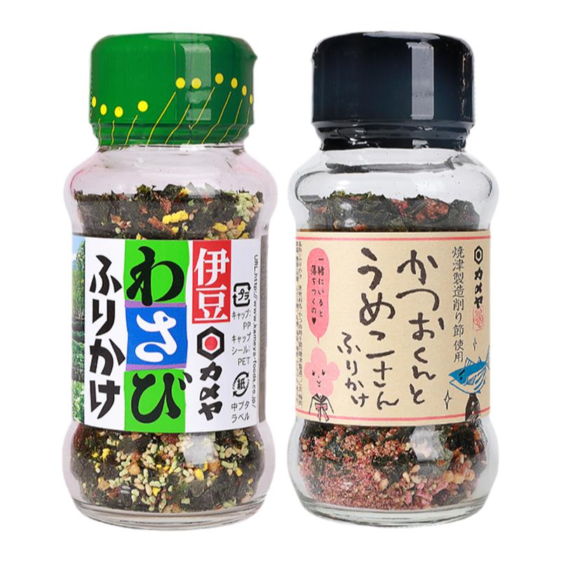 日本龟屋伊豆鲣鱼梅子海苔拌饭料