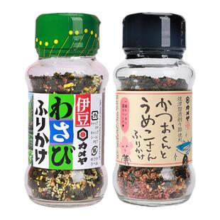日本进口KAMEYA龟屋伊豆海苔芥末梅子鲣鱼拌饭料寿司茶泡饭调味料