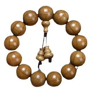 天然六道木老料手串男士20mm降龙木文玩佛珠念珠108颗木质手链女