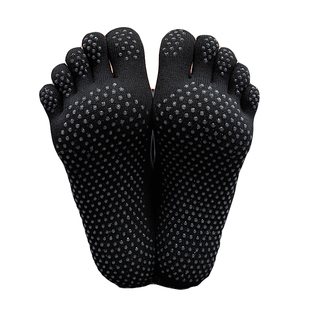 店长推荐定制防滑五指瑜伽袜女专业普拉提舞蹈室内健身运动袜套软