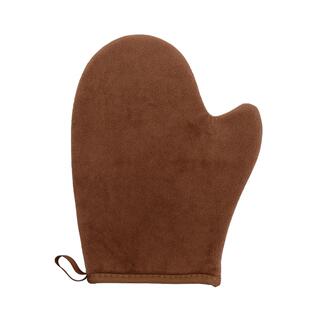 美黑手套tan mitt涂身体乳涂按摩油手套液体乳液涂抹工具绒面防水