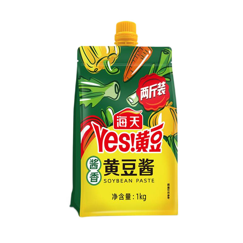 海天酱香黄豆酱1kg袋装