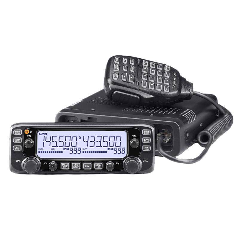 ICOM 艾可慕 IC-2730E双段双显车载对讲机 黑色LCD车载台 2730A