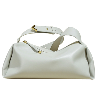 【EZRO】结构主义 简约ins真皮水桶包单肩包大容量斜挎包百搭女包