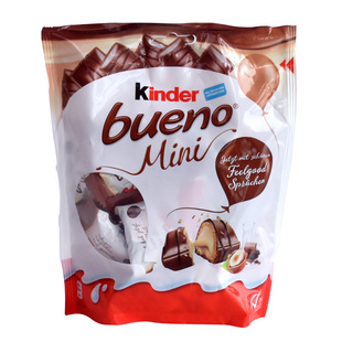 缤纷乐迷你袋装巧克力Kinder健达榛子威化糖果独立小包装新年零食