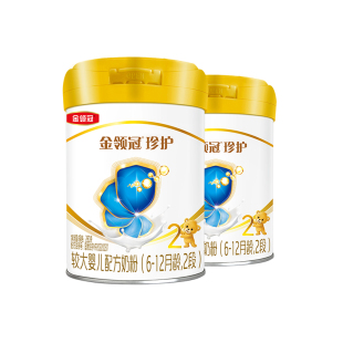 【品牌新客 买一赠一】伊利金领冠珍护2段较大婴儿奶粉280g*1罐