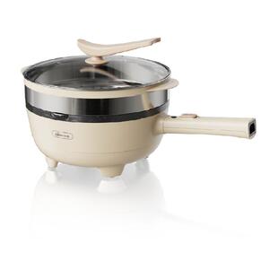 小熊电炒锅家用大容量电炒菜炒锅一体式不粘多功能电煮锅煎炒蒸煮