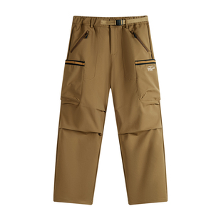 [张新成同款]Navigare小帆船工装潮流休闲裤男秋冬户外宽松伞兵裤