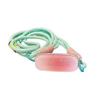 适用手机壳背夹斜挎挂绳长挂链便携防丢卡扣可爱卡通网红ins日韩新款个性潮女多功能配件链编织星星爱心米奇