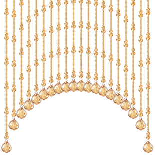 门帘隔断帘过道葫芦水晶珠帘客餐厅卧室家用玄关屏风帘子遮挡厕所