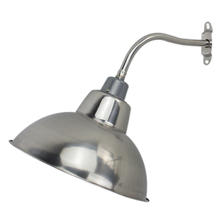 马路弯灯不锈钢灯罩室外灯防水雨灯罩户外露天灯小区庭院围墙路灯