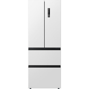 美菱收纳师366L法式变频风冷无霜一级节能家用冰箱官方正品