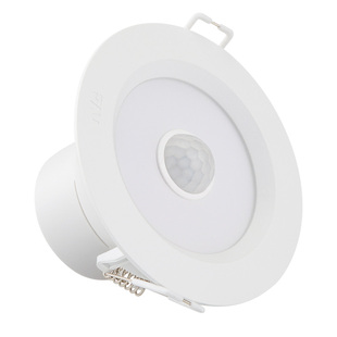 雷士照明人体红外感应筒灯NLED9313IR筒灯孔嵌入式明装吸顶过道灯