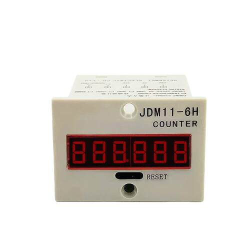 JDM11-6H电子计数器数显停电记忆磁铁金属光电感应工业冲床计数器