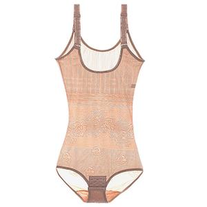 黛莱娇超薄款透气无痕收腹连体塑身衣产后提臀束腰瘦身美体束身衣