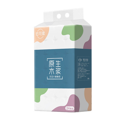 云可柔卫生纸卷纸5.5斤实惠装