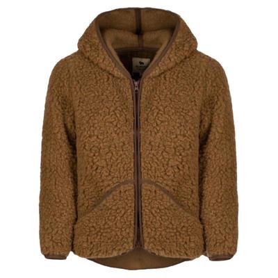 连帽纯羊毛保暖外套帽子alwero