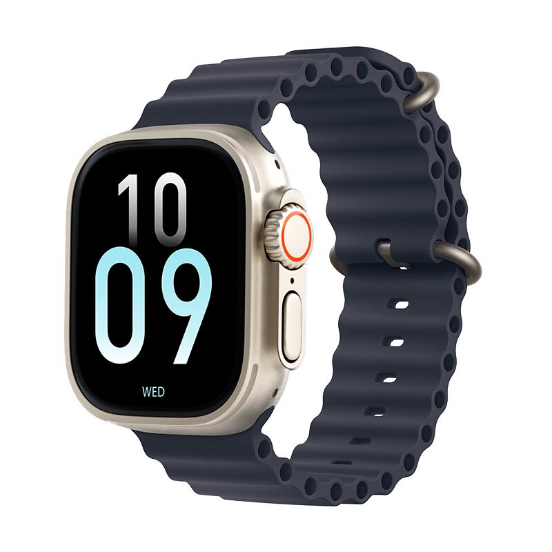 适用Apple/苹果Watch Ultra3 /2 /1代原装海洋表带氟橡胶腕带原装