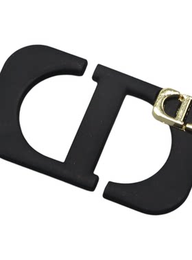 高端金属CD字母扣包包发夹配件