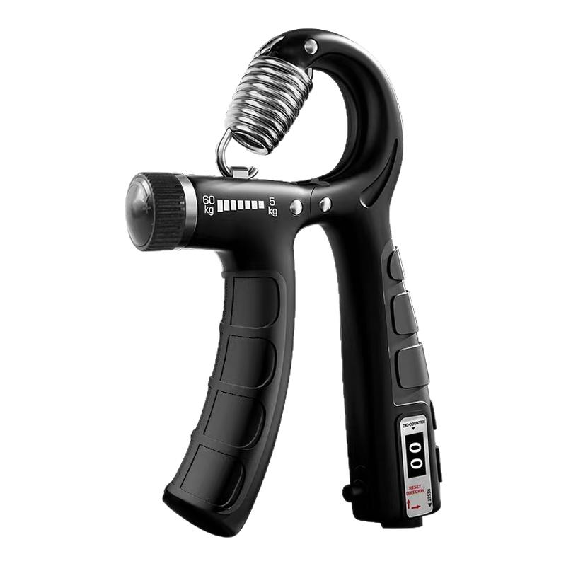 专业可调5-60kg计数握力器