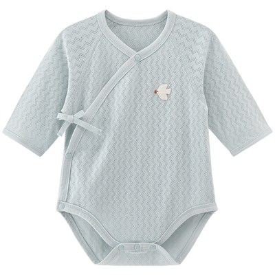 乖奇熊新生儿宝宝长袖连体包屁衣