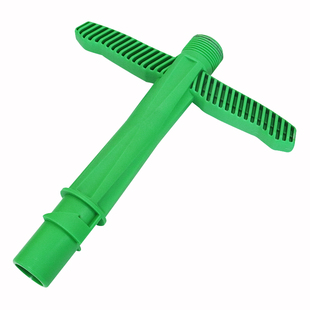 球场草坪小区双柄塑料一寸园林绿化弯头快速取水球阀开关取水杆器