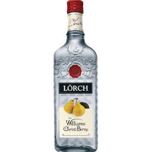 德国进口洛奇700ml威廉姆斯梨烈酒蒸馏酒Williams Christ Birne