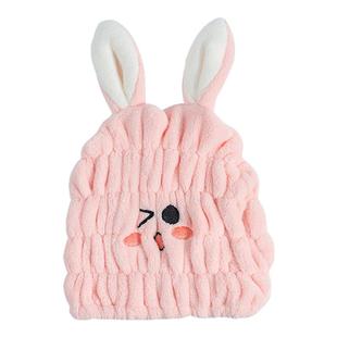 洁丽雅儿童干发帽超强吸水速干加厚女浴帽宝宝包头巾女童干发毛巾