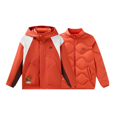 疯狂动物城IP联名安踏儿童羽绒服