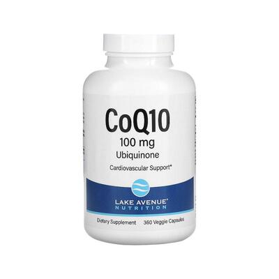 香港直发iHerb Lake Avenue Nutrition 辅酶Q10 USP级泛醌360粒