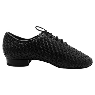 ADS男士摩登鞋成人专业比赛Tony联名国标进口漆皮软牛皮舞鞋T4066