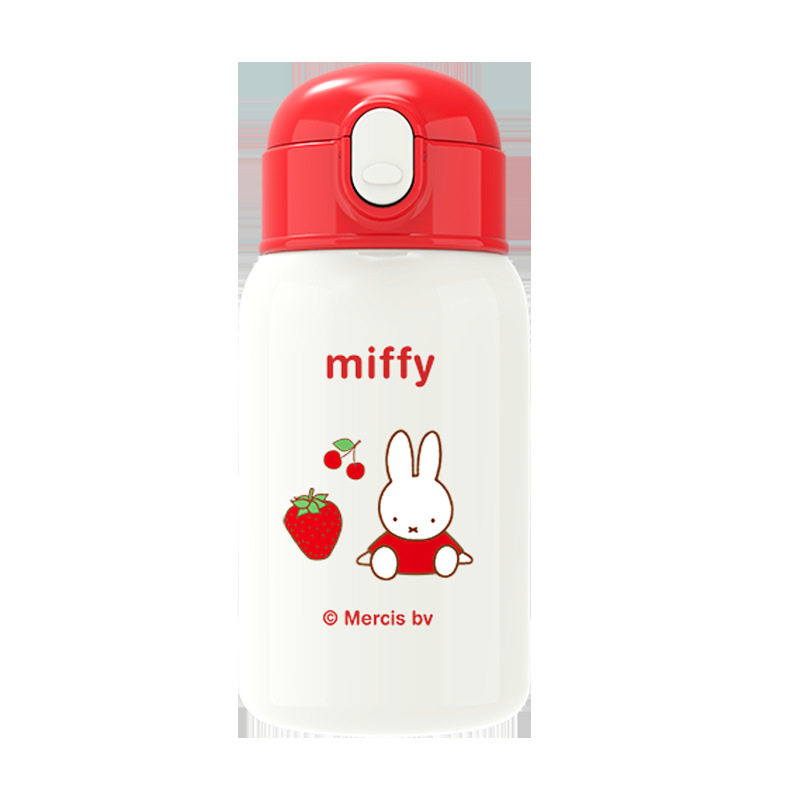MIFFY米菲儿童保温杯食品级316不锈钢上学专用水壶幼儿园吸管水杯