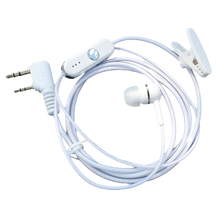 单边耳机对讲机耳机耳麦对讲电话机耳机线通用型K头M头入耳式耳挂