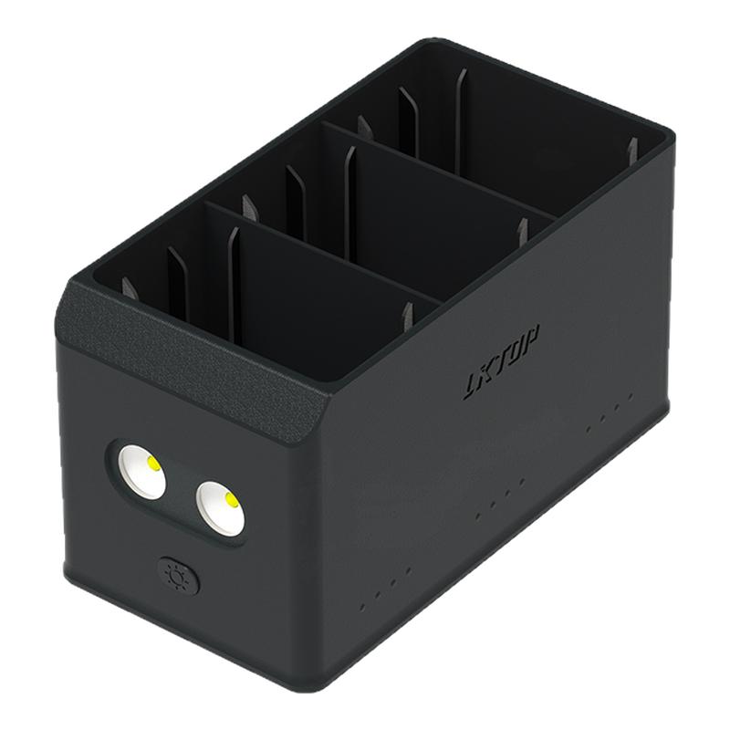 LKTOP立可拓适用大疆Mini4pro充电管家Mini 4 pro电池充电管家Mini3充电器电池仓无人机快充配件