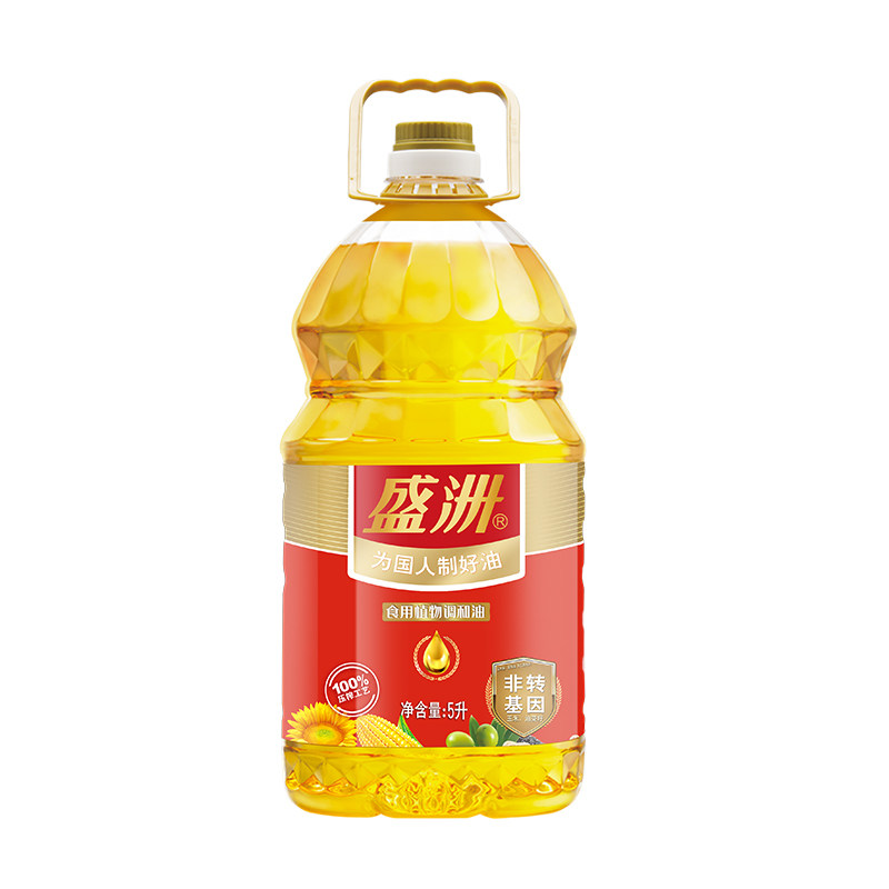 宅家盛洲食用植物调和油5l