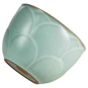 东道汝窑茶杯主人杯子茶具茶杯功夫茶办公室会客莲升杯2022款天青