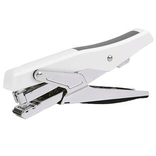 得力手握式订书机订厚书学生用多功能迷你小号装订器小型家用中号省力钉书机通用型订书钉办公用品定书机