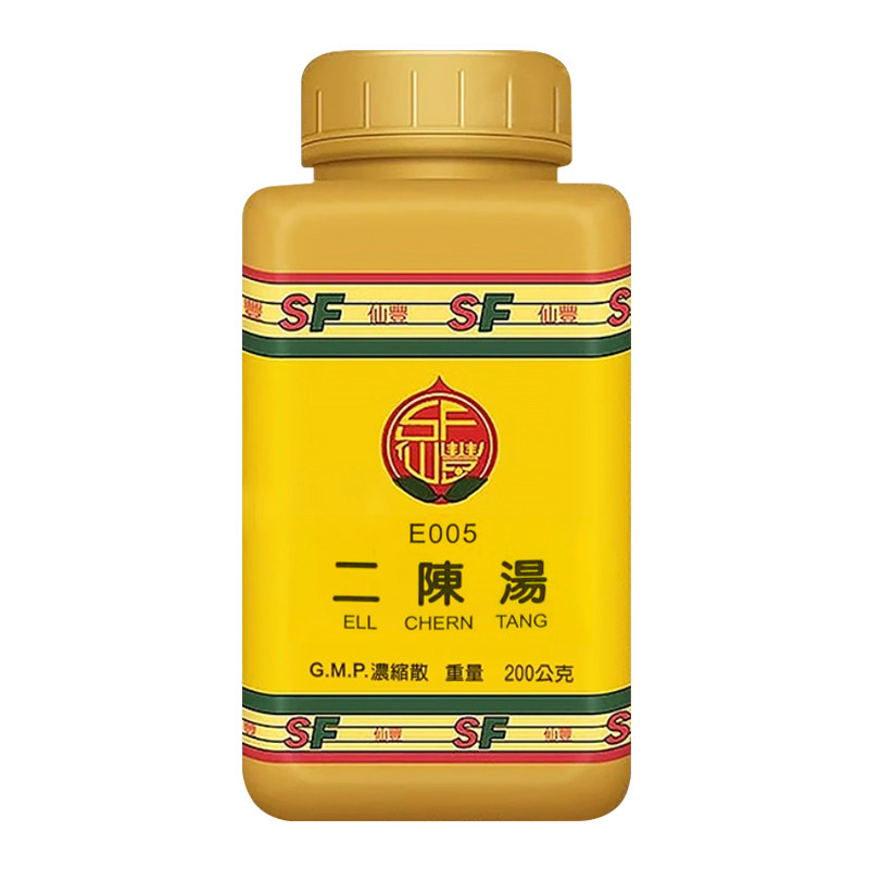 中国台湾仙丰二陈汤中药燥湿化痰理气和中恶心呕吐脾胃不和200g