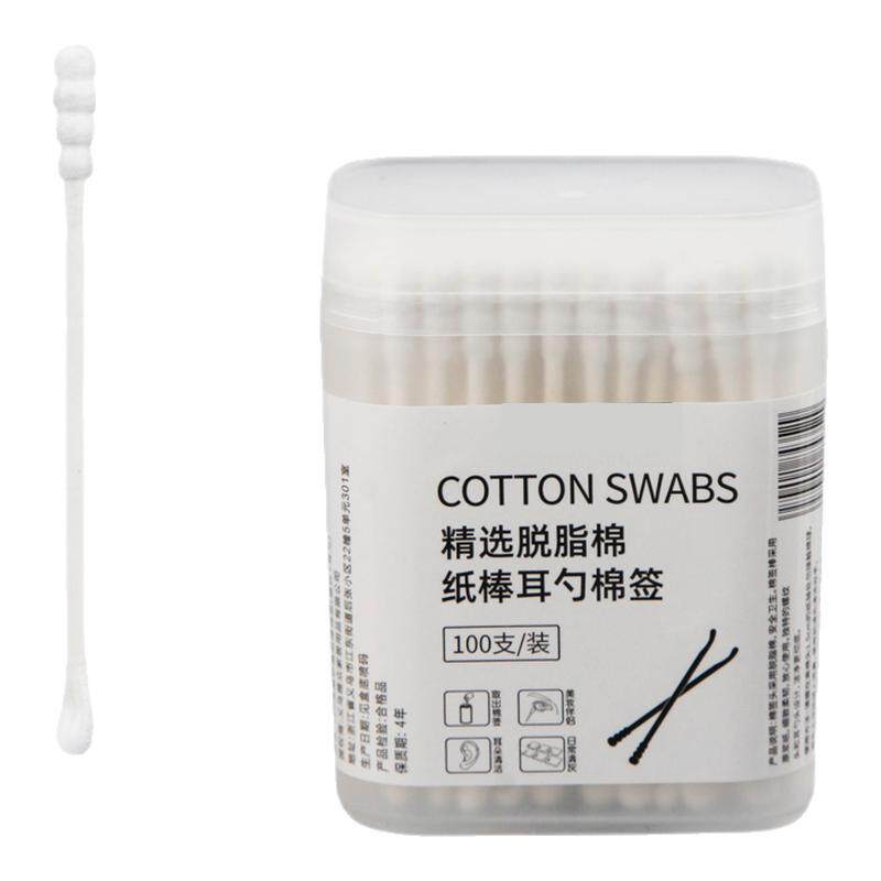 双头棉签掏耳朵粘性棉棒
