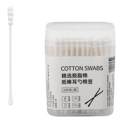 双头棉签掏耳朵粘性棉棒