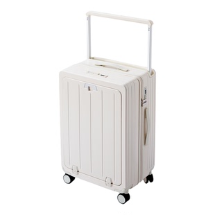 袋鼠高品质旅行行李拉杆箱24寸可侧开盖子母箱密码旅行箱拉杆箱26