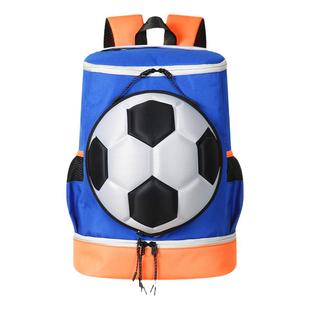 儿童足球包男女双肩篮球包运动装备包大容量独立鞋仓小学生书包