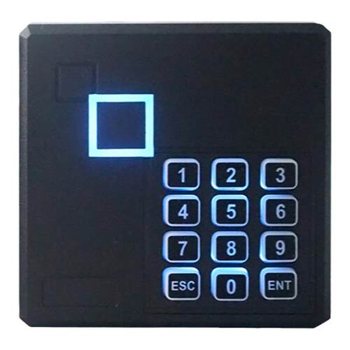 门禁读头ID/IC/CPU密码门禁读卡器韦根2634门禁读头防NFC门禁读头