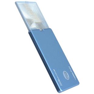 德国 ESCHENBACH宜视宝 4倍卡式带LED灯 高清老人阅读老低视力助视器抽拉折叠便携正品不伤眼放大镜152122