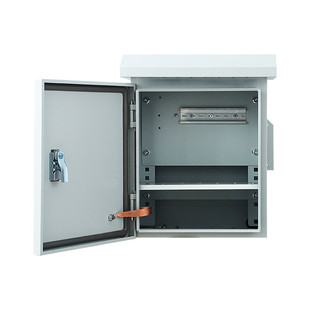 户外不锈钢监控箱定做防雷弱电箱电气成套设备箱安防箱抱箍电源箱