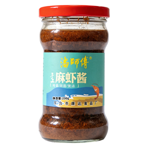 潘师傅麻虾酱230g虾酱东台麻虾酱盐城特产手工熬制即食拌面麻虾酱