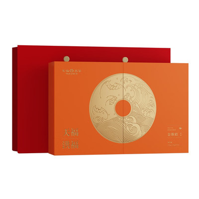 天福茗茶洪福武夷金骏眉红茶特级红茶礼盒装茶叶150g