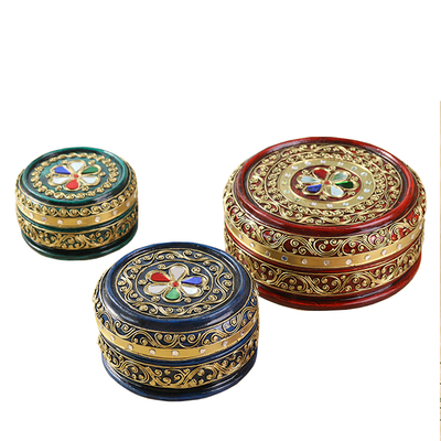 泰国首饰盒收纳盒东南亚风格