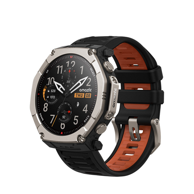 Amazfit华米T-Rex Ultra2智能运动手表51mm专业户外骑行跑步登山越野游泳徒步双频GPS定位轨迹导航潜水
